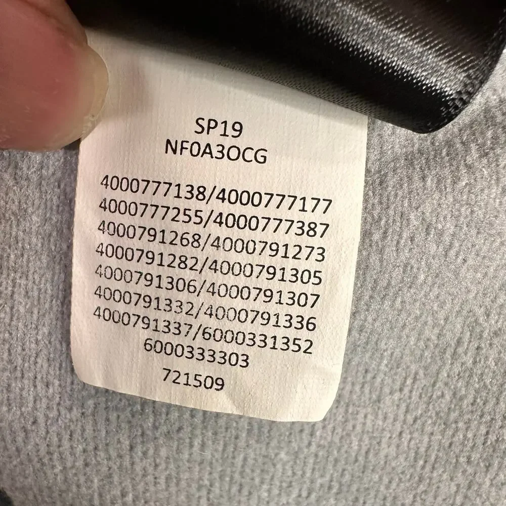 The North Face Womens Tech Mezzaluna Hoodie Jacket Full Zip Medium Gray Outdoor - Picture 9 of 9